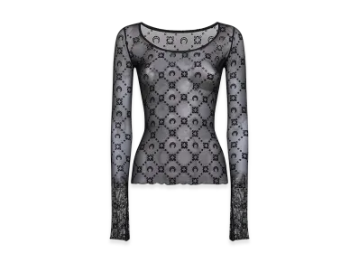 Marine Serre Women's Sweaters "Black"
