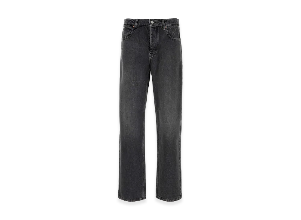 Marine Serre Denim Jeans "Gray/Graphite"