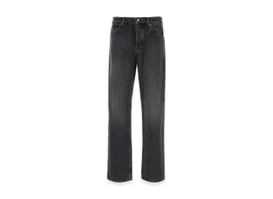 Marine Serre Denim Jeans "Gray/Graphite"