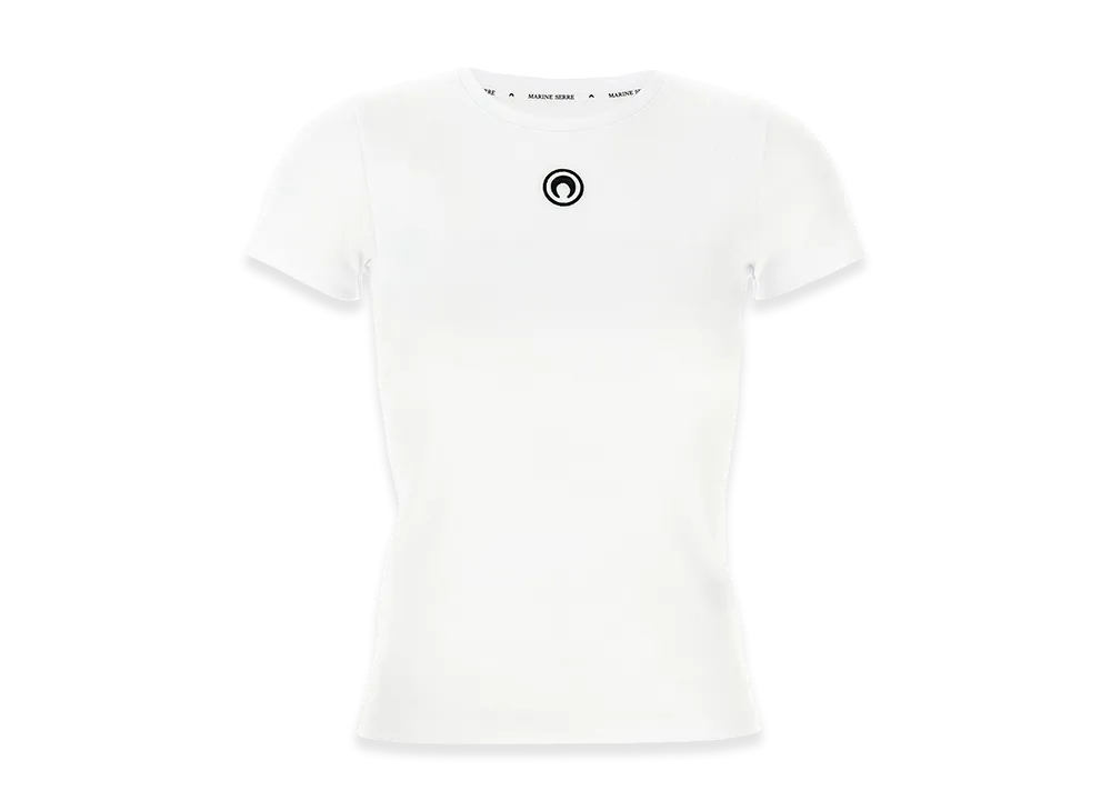Marine Serre Women's T-Shirts "White"