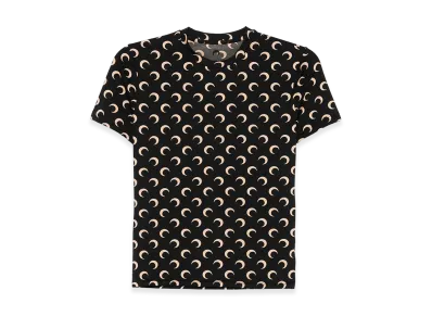 Marine Serre T-Shirts "Black"