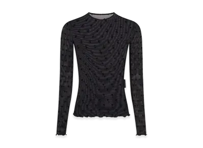 Marine Serre Women's T-Shirts "Black"