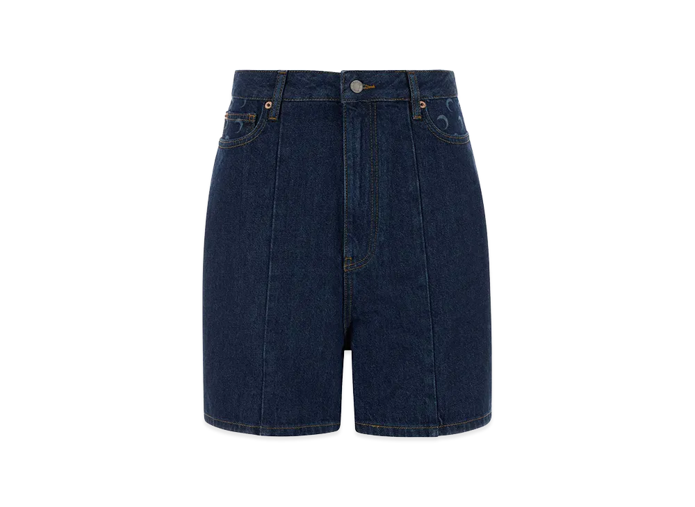 Marine Serre Women's Short "Blue"
