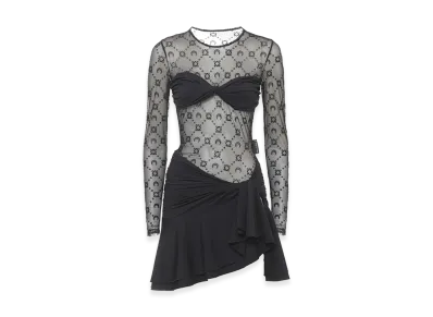 Marine Serre Women's Dresses "Black"