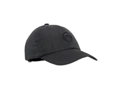 Marine Serre Women's Recycled Moire Baseball Cap "Black"