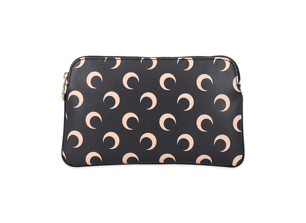 Marine Serre Women's Small Leather Goods "Black/Neutrals"