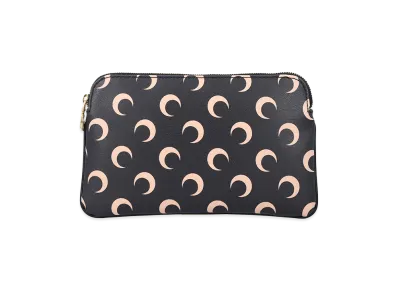 Marine Serre Women's Small Leather Goods "Black/Neutrals"