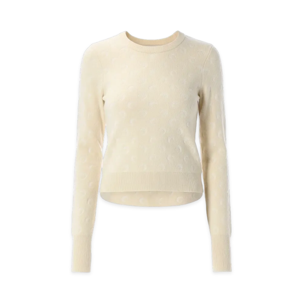 Marine Serre Women's Sweaters "Off White"