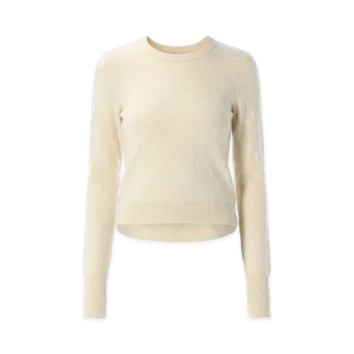Marine Serre Women's Sweaters "Off White"