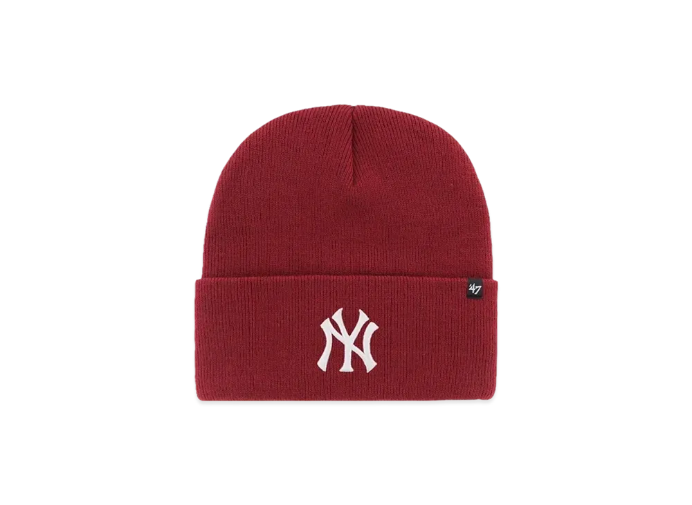47 NYY MLB Haymaker Cuff Knit "NY Laser Red"