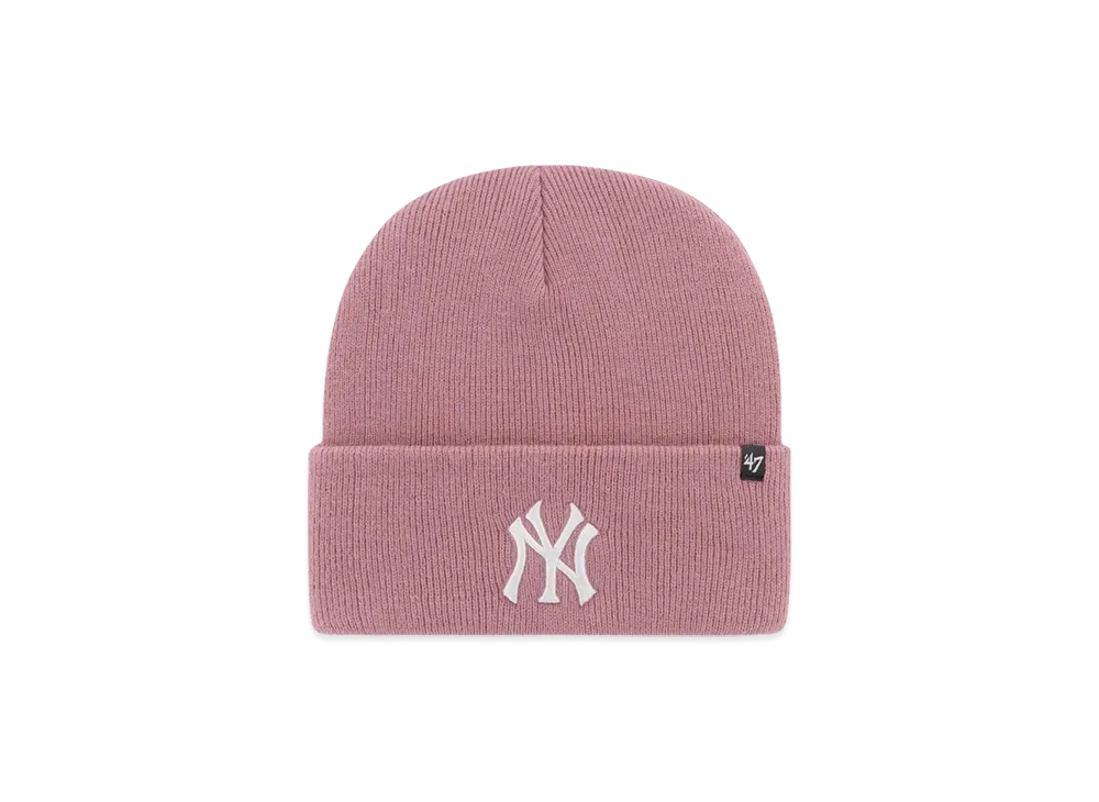 47 NYY MLB Haymaker Cuff Knit "NY Mauve"