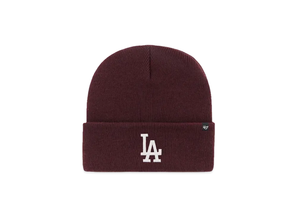 47 NYY MLB Haymaker Cuff Knit "LA Dark Maroon"