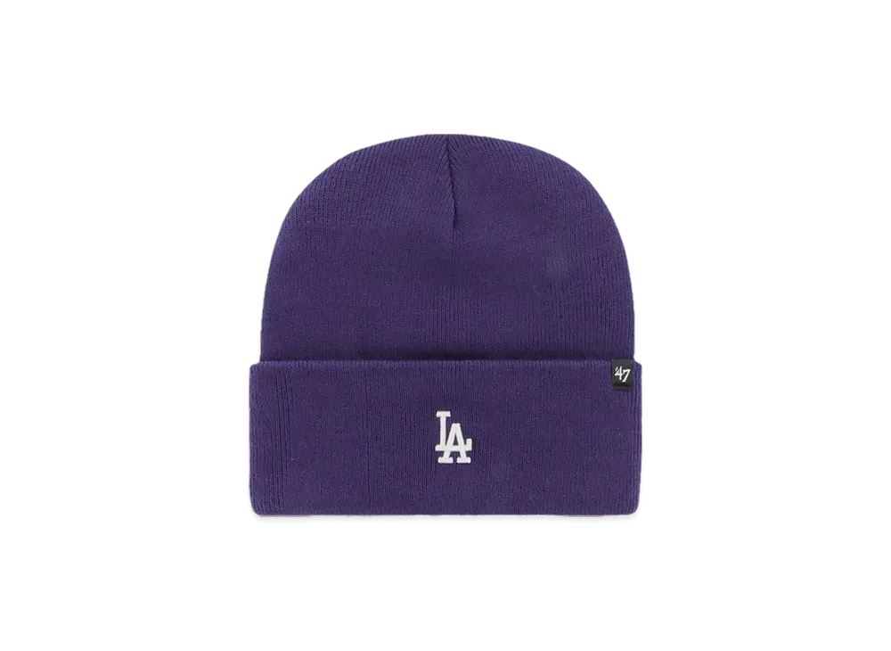 47 NYY MLB Base Runner Cuff Knit "Dodger Purple"