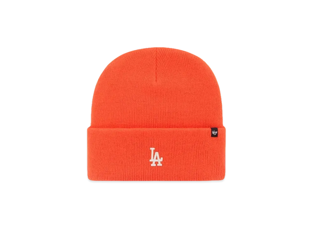 47 NYY MLB Base Runner Cuff Knit "Dodgers Orange"
