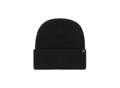 47 NYY MLB Base Runner Cuff Knit "Yankees All Black"