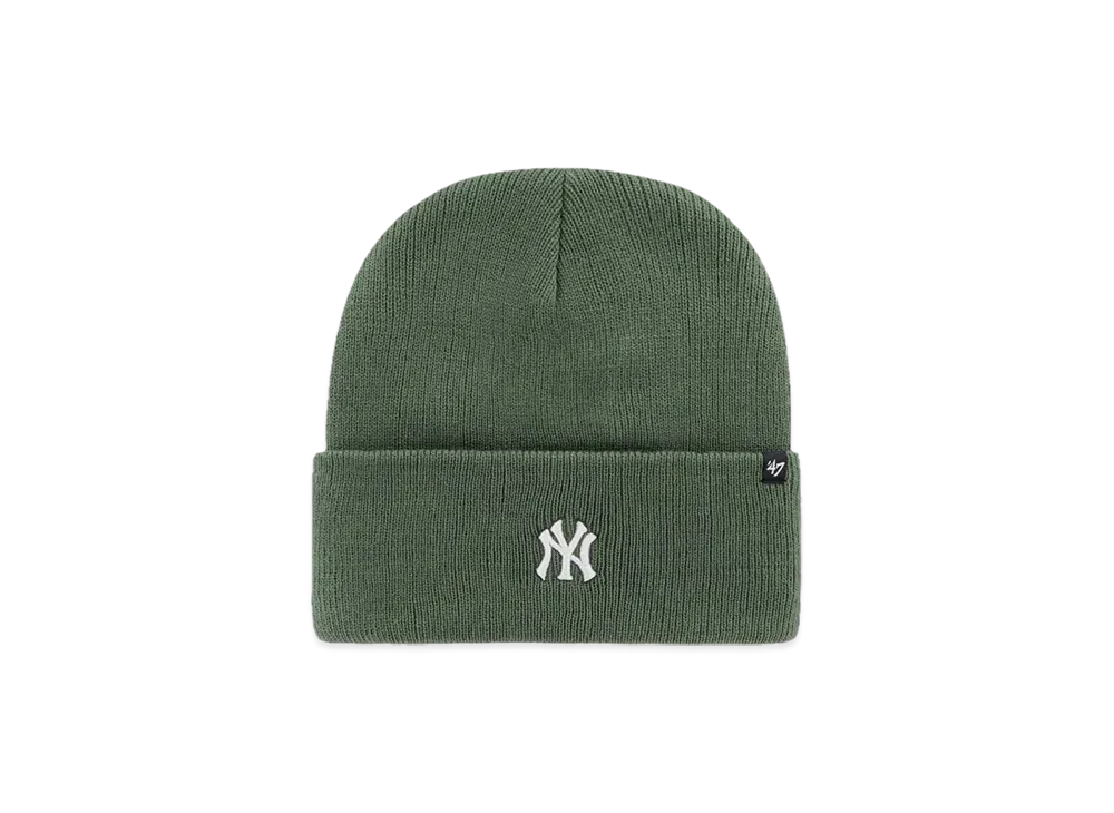 47 NYY MLB Base Runner Cuff Knit "Yankees Moss"