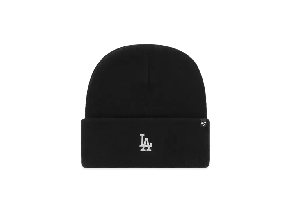 47 NYY MLB Base Runner Cuff Knit "Dodgers Black"