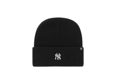 47 NYY MLB Base Runner Cuff Knit "Yankees Black"