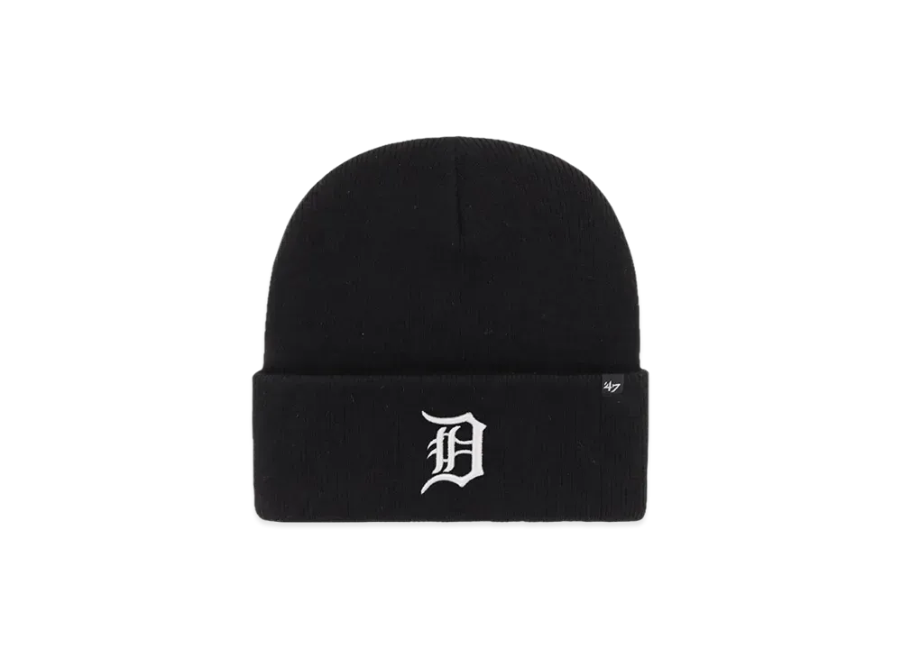 47 MLB Haymaker Cuff Knit "Tigers Black"