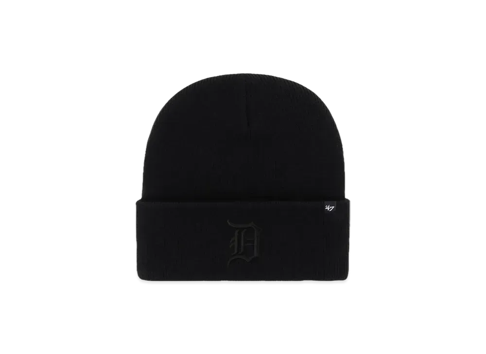 47 MLB Haymaker Cuff Knit "Tigers Black Black"