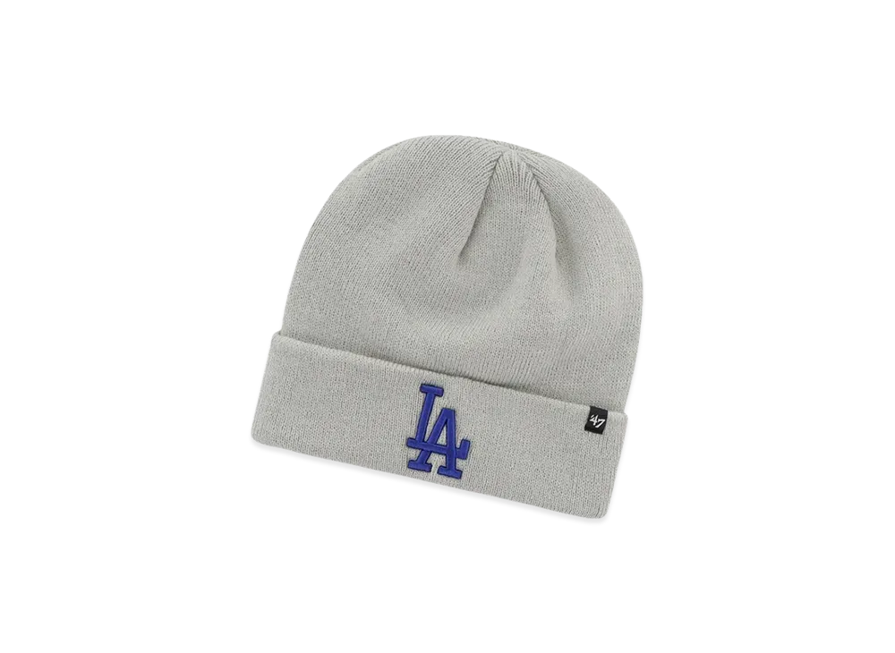 47 MLB Raised Cuff Knit "LA Gray"