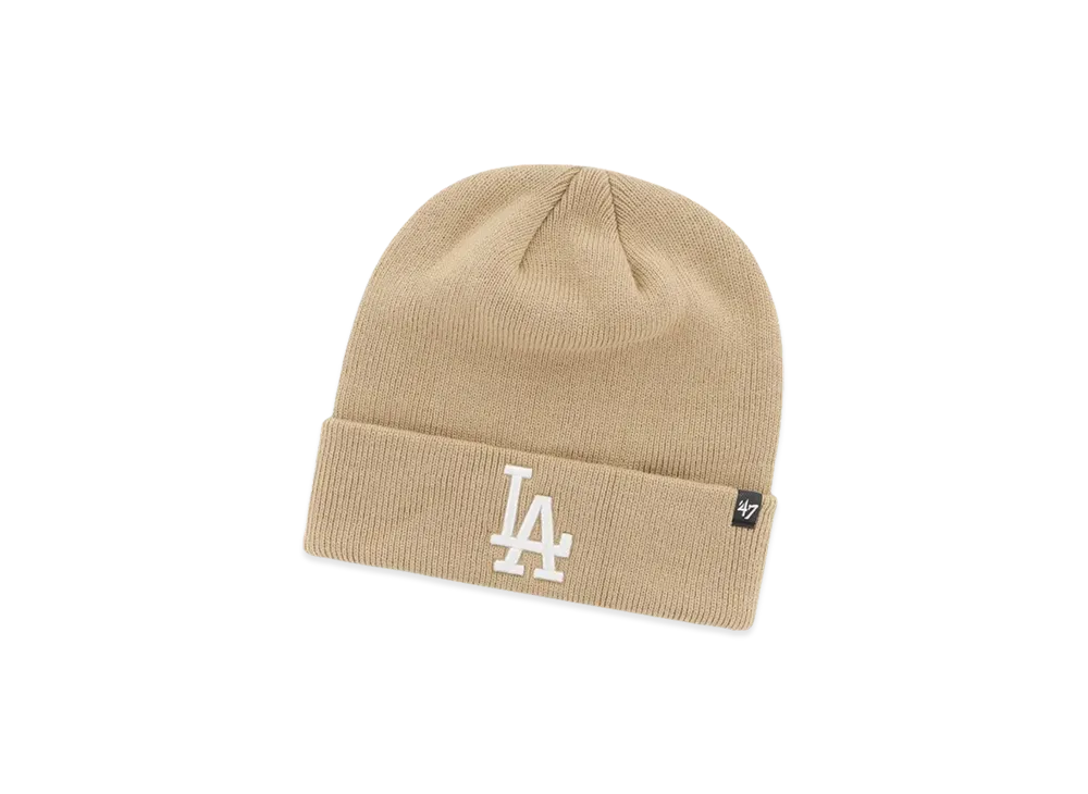 47 MLB Raised Cuff Knit "LA Khaki"