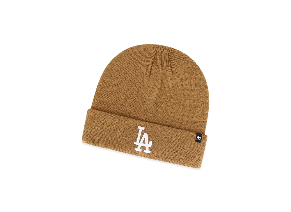 フォーティーセブン MLB レイズド カフニット "LAキャメル"