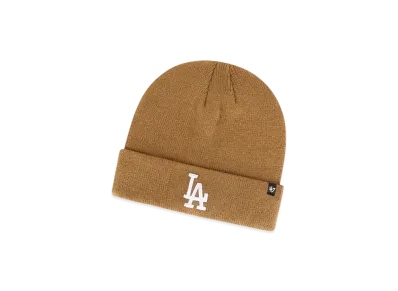 47 MLB Raised Cuff Knit "LA Camel"