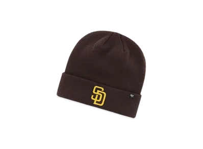 47 MLB Raised Cuff Knit "Padres Brown"