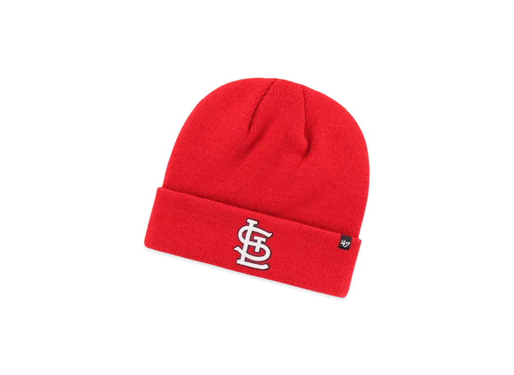 47 MLB Raised Cuff Knit "Cardinal Thread"