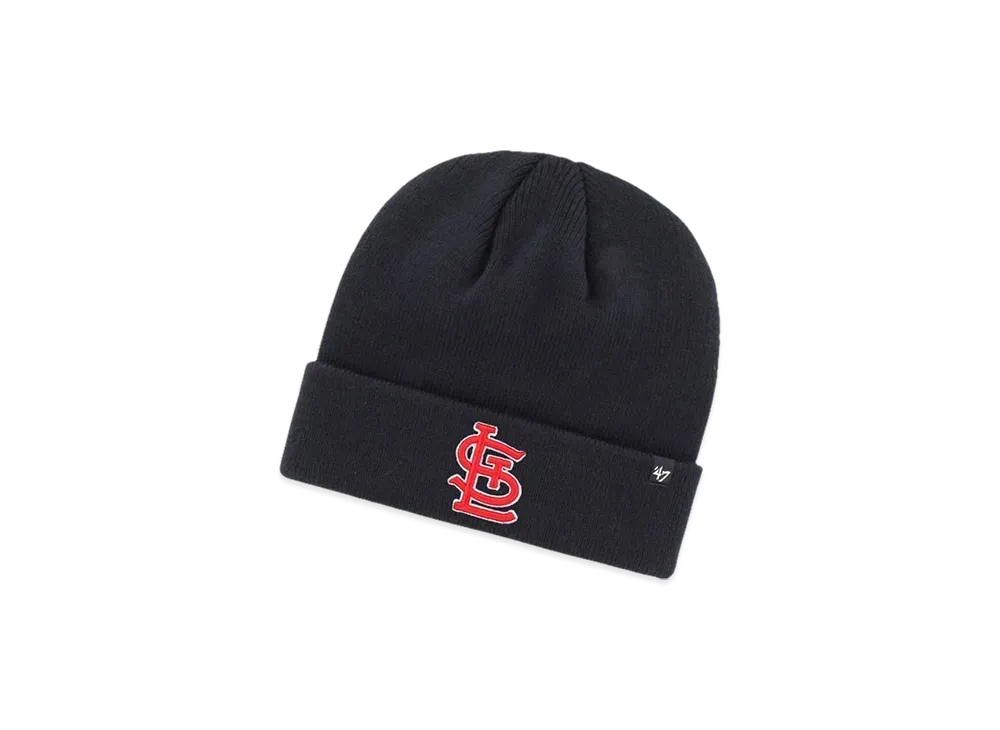 47 MLB Raised Cuff Knit "Cardinals Navy"