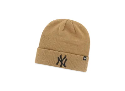 47 MLB Raised Cuff Knit "NY Camel"