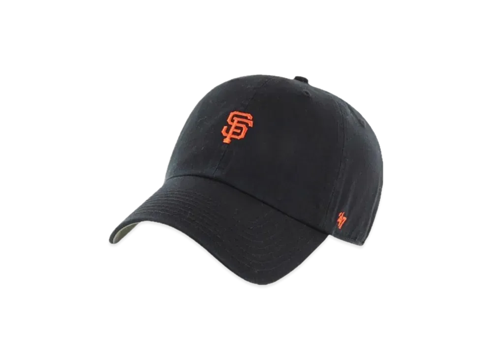 47 LA MLB Base Runner Clean Up "Giants Black"