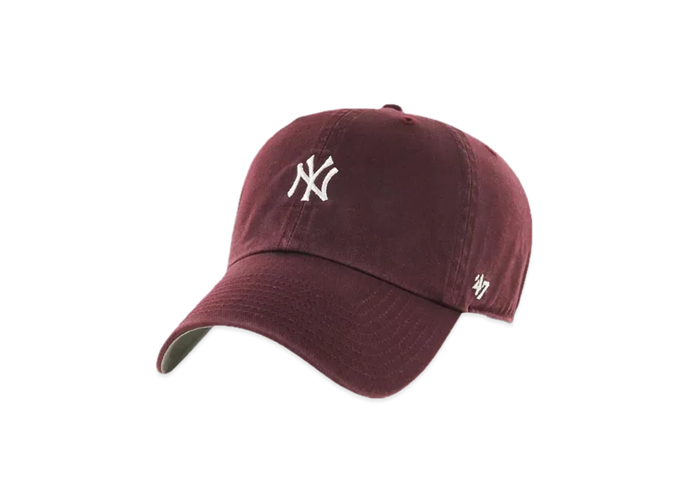 47 LA NYY Base Runner "Yankees Dark Maroon"