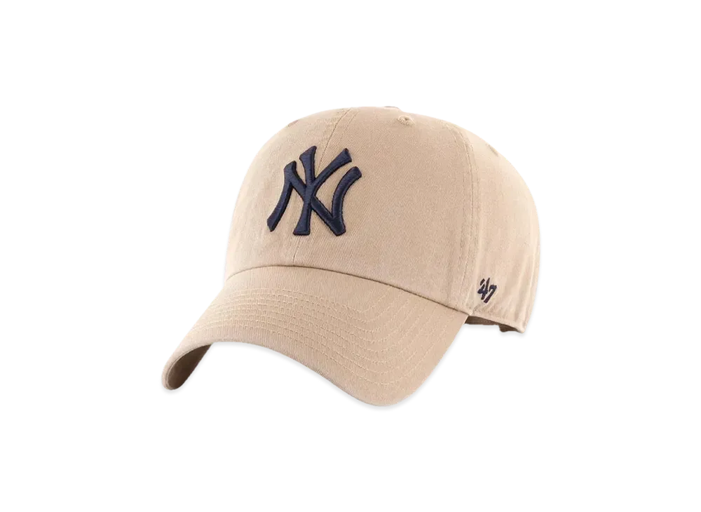 47 RGW17GWS NYY MLB Clean Up "Khaki Navy"