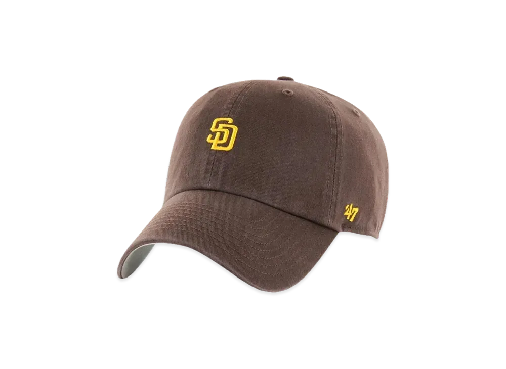 47 RGW21GWS Padres Clean Up "Brown Mini Logo"