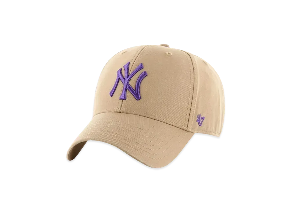 47 MVP17WBV NYY Yankees MVP "Khaki/Purple"