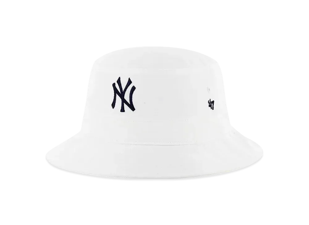 47 Bucket Hat "Yankees White"