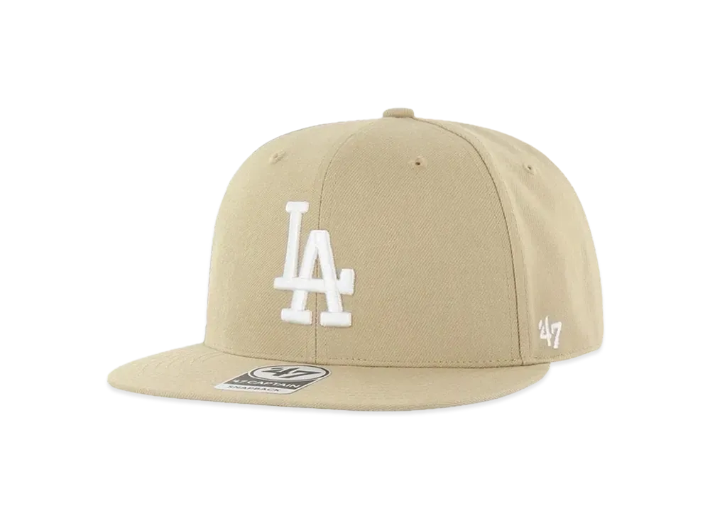 47 LA NYY Captain Sure Shot "Dodger Khaki White"