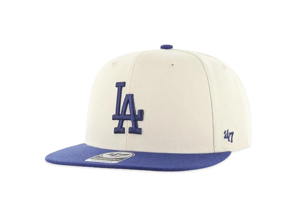 47 LA NYY Captain Sure Shot "Dodgers Natural Royal"