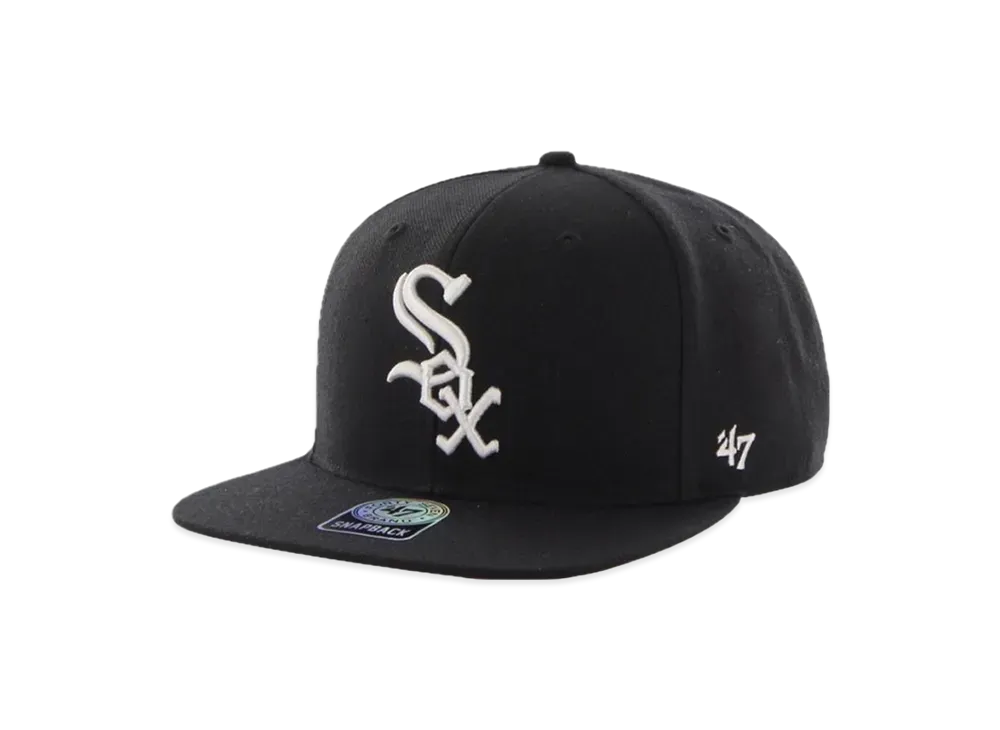 47 LA NYY Captain Sure Shot "White Socks Black"