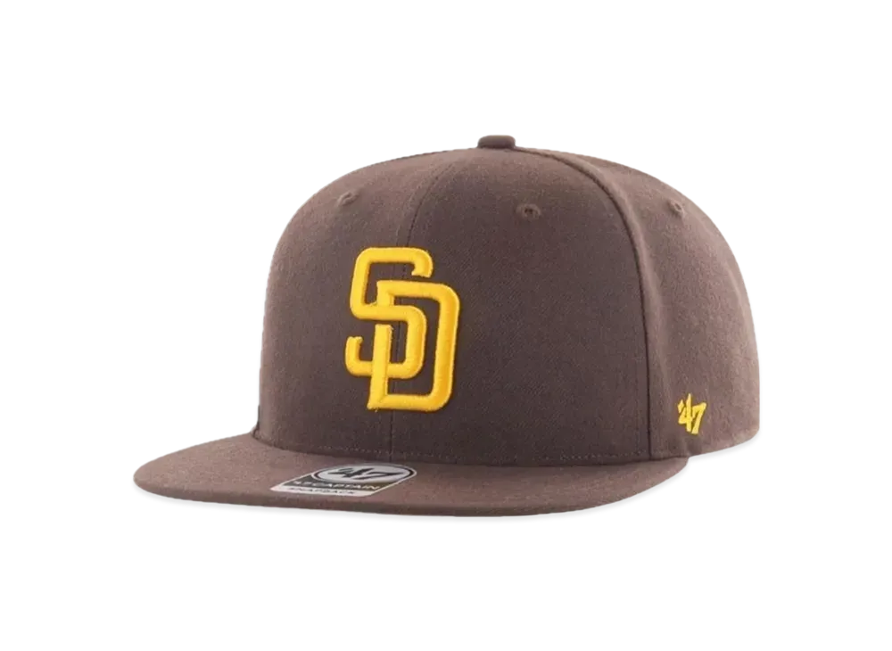 47 LA NYY Captain Sure Shot "Padres Brown"