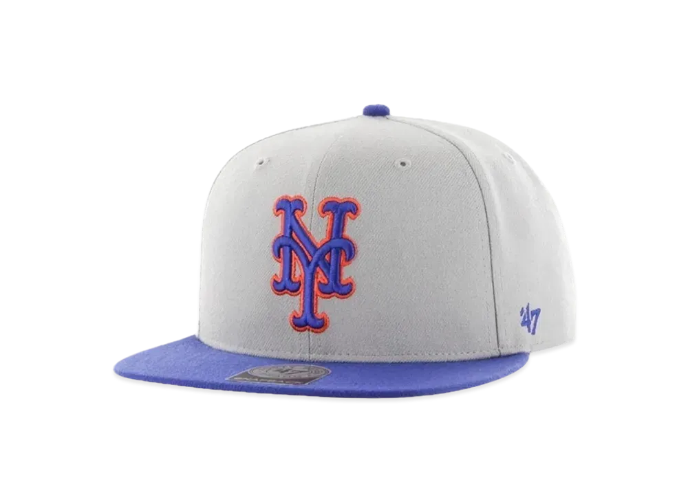 47 LA NYY Captain Sure Shot "Mets Gray Royal"
