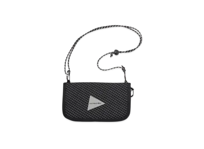 and wander Reflective Rip Pouch "Black"