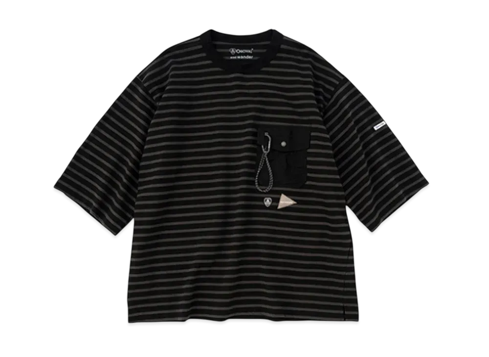and wander X Orcival Hs Tee "Black"