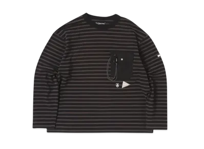 and wander X Orcival Ls Tee "Black"