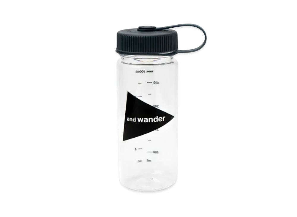 and wander Logo Bottle 500 "Clear"