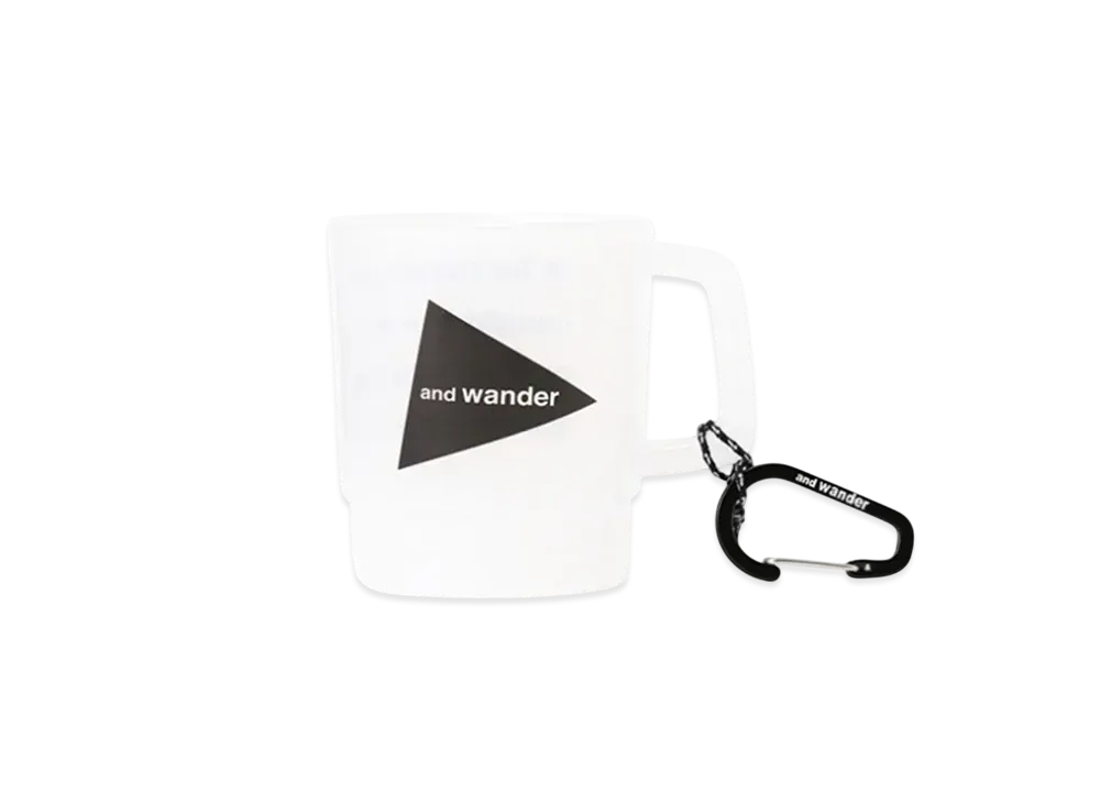 and wander Logo Pp Mug "Off White"