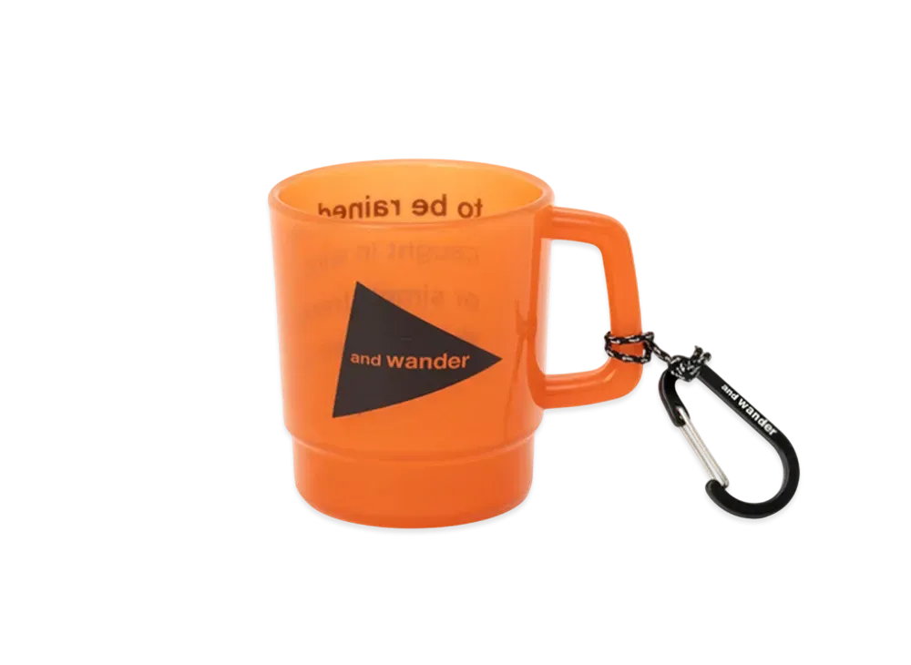 and wander Logo Pp Mug "Orange"