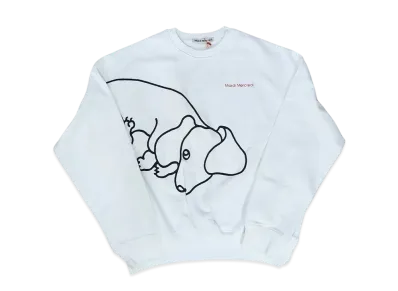 Mardi Mercredi Sweatshirt Ddanji Ch.01 "White Black"